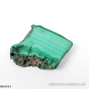 Malachite semi-polie du Congo. Pièce unique