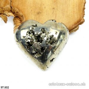 Coeur Pyrite du Pérou. Pièce unique 124 grammes