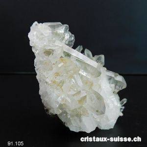 Quartz avec Chlorite du Catogne - VS, Suisse. Pièce unique