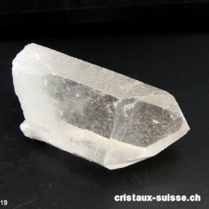 Cristal de roche pointe brute 6,6 cm. Pièce unique