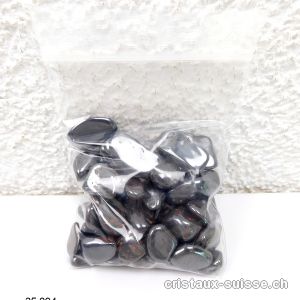 100 grammes Hématite granulés Medium 0,8 à 2,6 cm. OFFRE SPECIALE