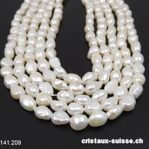 Rang Perles d'eau douce 7 - 10 mm / 36 à 37 cm. OFFRE SPECIALE