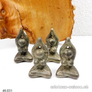 Déesse en Pyrite 4 - 4,5 cm. Offre Spéciale