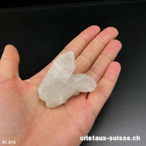 Cristal de roche, petite druse du Brésil. Pièce unique