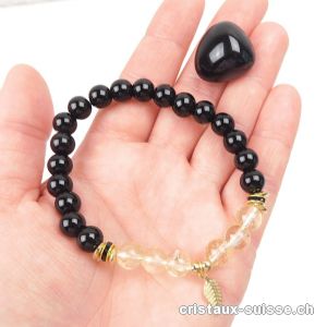 Set CHANCE - Onyx noir, Quartz Lemon. Offre Spéciale