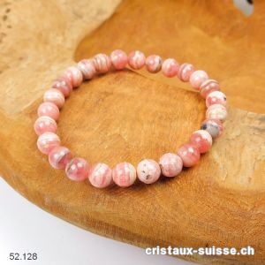 Bracelet Rhodochrosite 7 mm / 18 cm