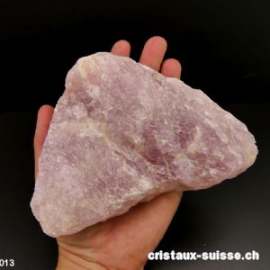 Quartz rose brut. Pièce unique 722 grammes