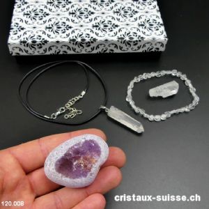 1 Set PURETÉ - Cristal de Roche. Offre Spéciale