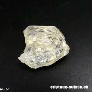 Quartz fenêtre, Suisse - Valais 2,6 x 2,2 x 0,9 cm. Pièce unique