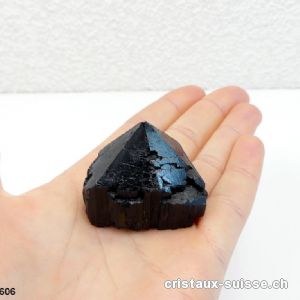 Tourmaline noire pointe polie. Pièce unique