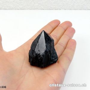 Tourmaline noire pointe polie. Pièce unique