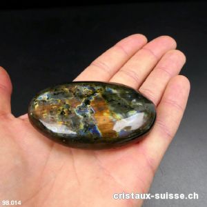 Labradorite-spectrolite polie. Pièce unique 81 grammes