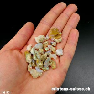 Lot d'Opales brute d'Ethiopie de 53 carats