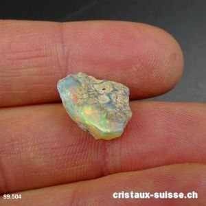 Opale brute d'Ethiopie. Pièce unique 3 carats