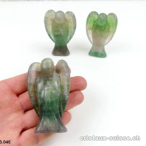 Ange Fluorite verte 6,7 cm