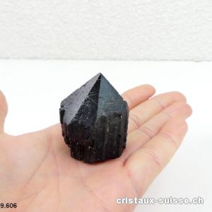 Tourmaline noire pointe polie. Pièce unique