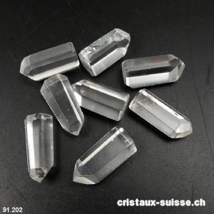 Cristal de roche Chavero du Brésil, petite pointe polie 3 - 3,2 cm