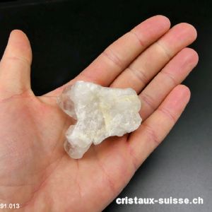 Cristal de roche, petite druse du Brésil. Pièce unique