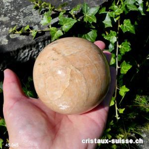 Boule Pierre de Lune Ø 7,2 cm / 500 grammes. Pièce unique
