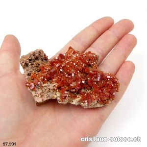 Vanadinite brute du Maroc. Pièce unique 87 grammes