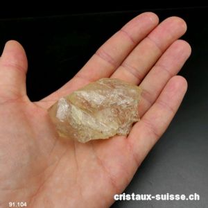 Quartz pointe brute de Suisse - Valais. Pièce unique