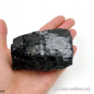 Tourmaline noire brute - Schorl. Pièce unique 370 grammes