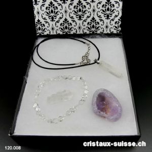 1 Set PURETÉ - Cristal de Roche. Offre Spéciale