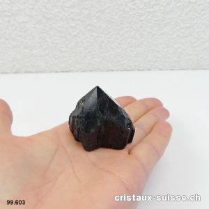 Tourmaline noire pointe polie. Pièce unique