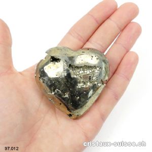 Coeur Pyrite du Pérou. Pièce unique 170 grammes