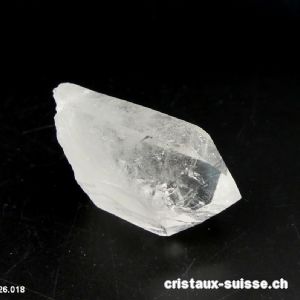 Cristal de roche pointe brute 4,8 cm. Pièce unique 34 grammes