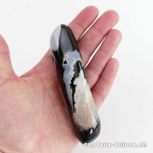 Bâton Sardonyx 10,7 cm. Pièce unique. Taille L