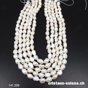 Rang Perles d'eau douce 7 - 10 mm / 36 à 37 cm. OFFRE SPECIALE