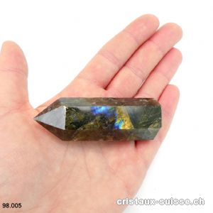 Labradorite pointe polie 6,8 cm. Pièce unique