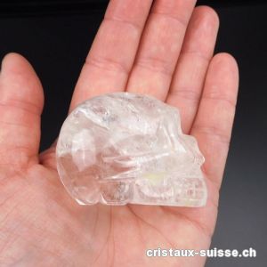 Crâne Cristal de Roche. Pièce unique 121,5 grammes