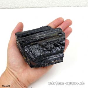 Tourmaline noire cristallisée - Schorl 9 cm. Pièce unique 550 grammes