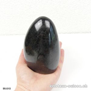 Tourmaline noire polie 11,5 cm. Pièce unique 946 grammes