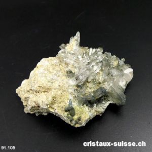 Quartz de Suisse avec chlorite. Pièce unique