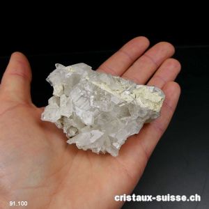 Quartz du Catogne, Suisse. Pièce unique