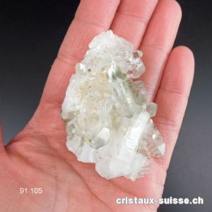 Quartz avec Chlorite du Catogne - VS, Suisse. Pièce unique