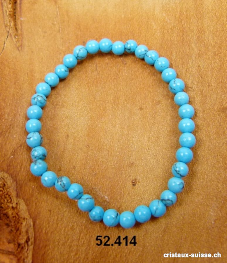Bracelet pour enfant Turquénite - Howlite bleue
