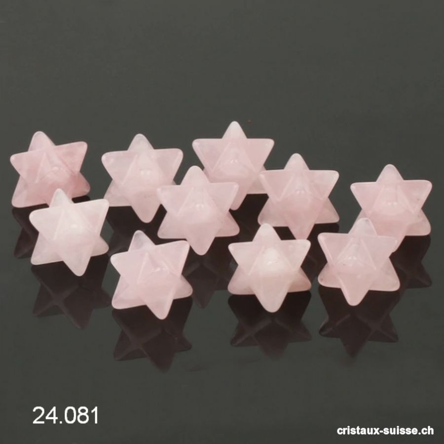 Petit Merkaba Quartz rose. Offre Spéciale