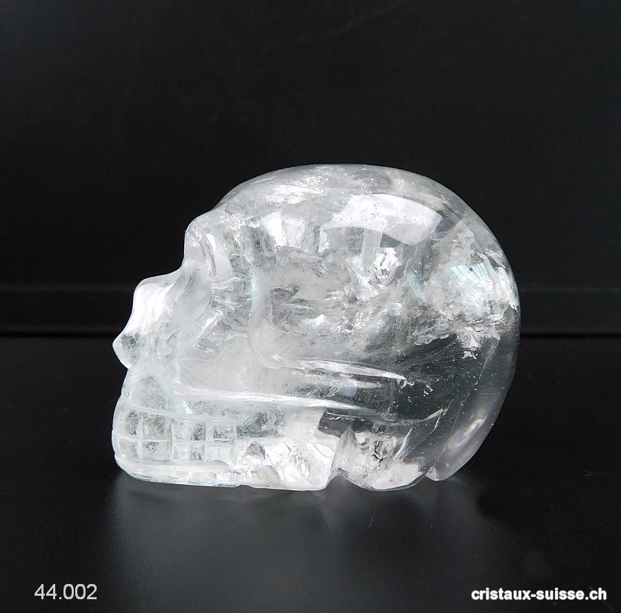 Crâne Cristal de Roche. Pièce unique 121,5 grammes