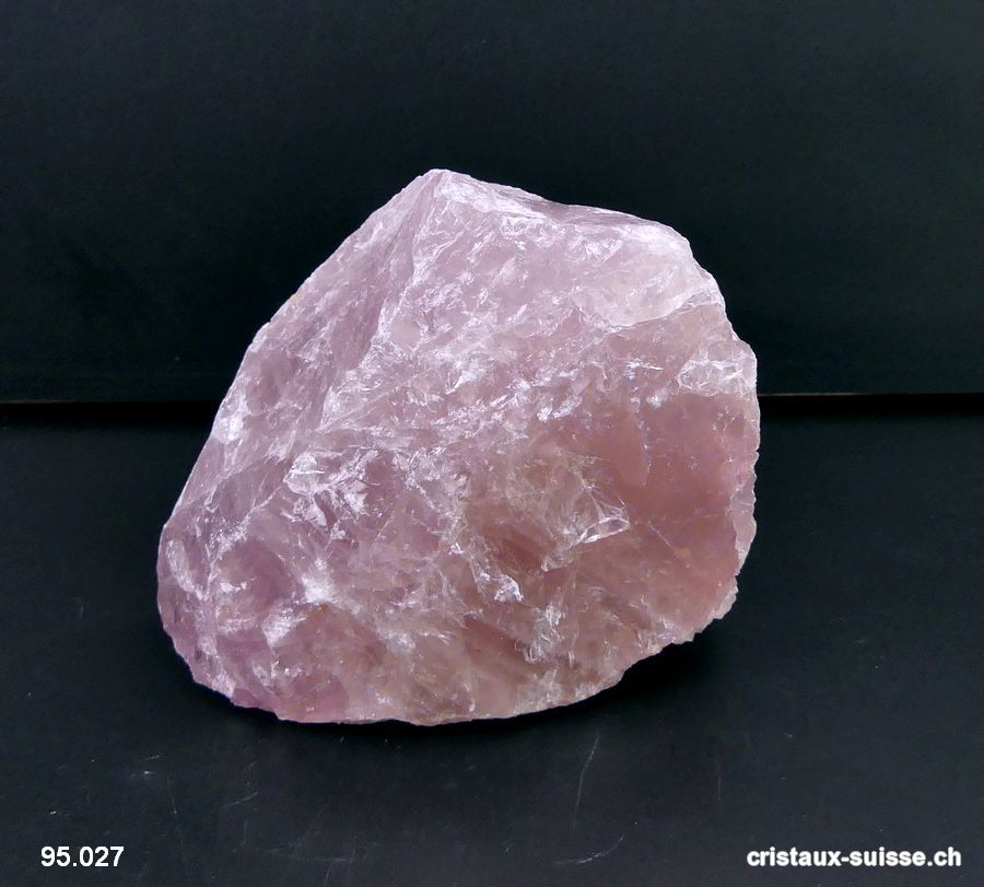 Quartz lavande brut. Pièce unique 675 grammes