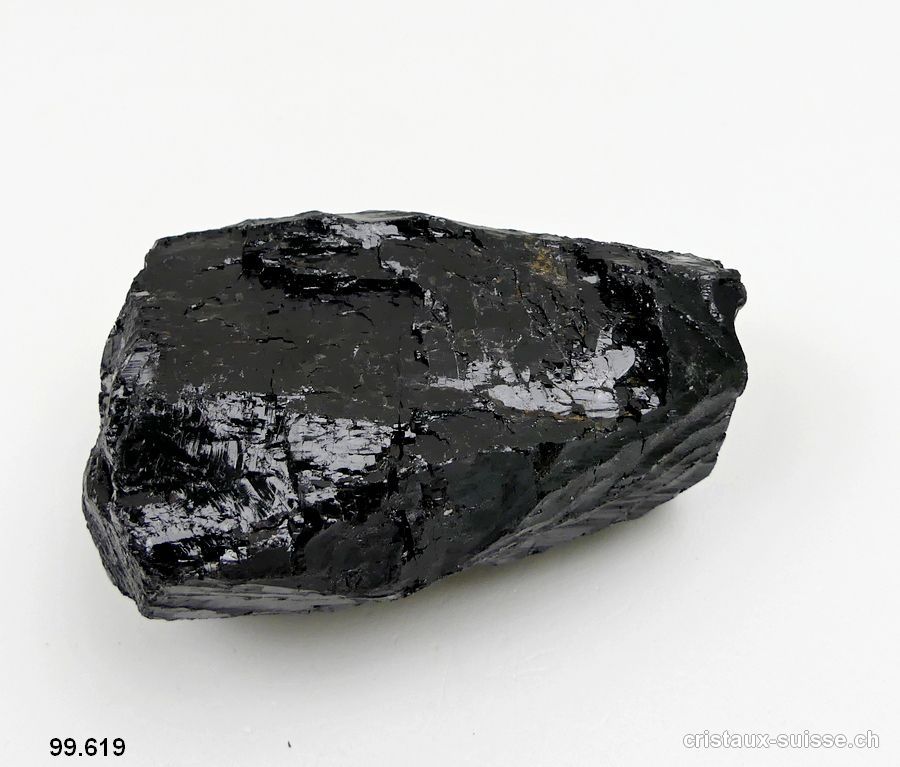 Tourmaline noire brute - Schorl. Pièce unique 370 grammes