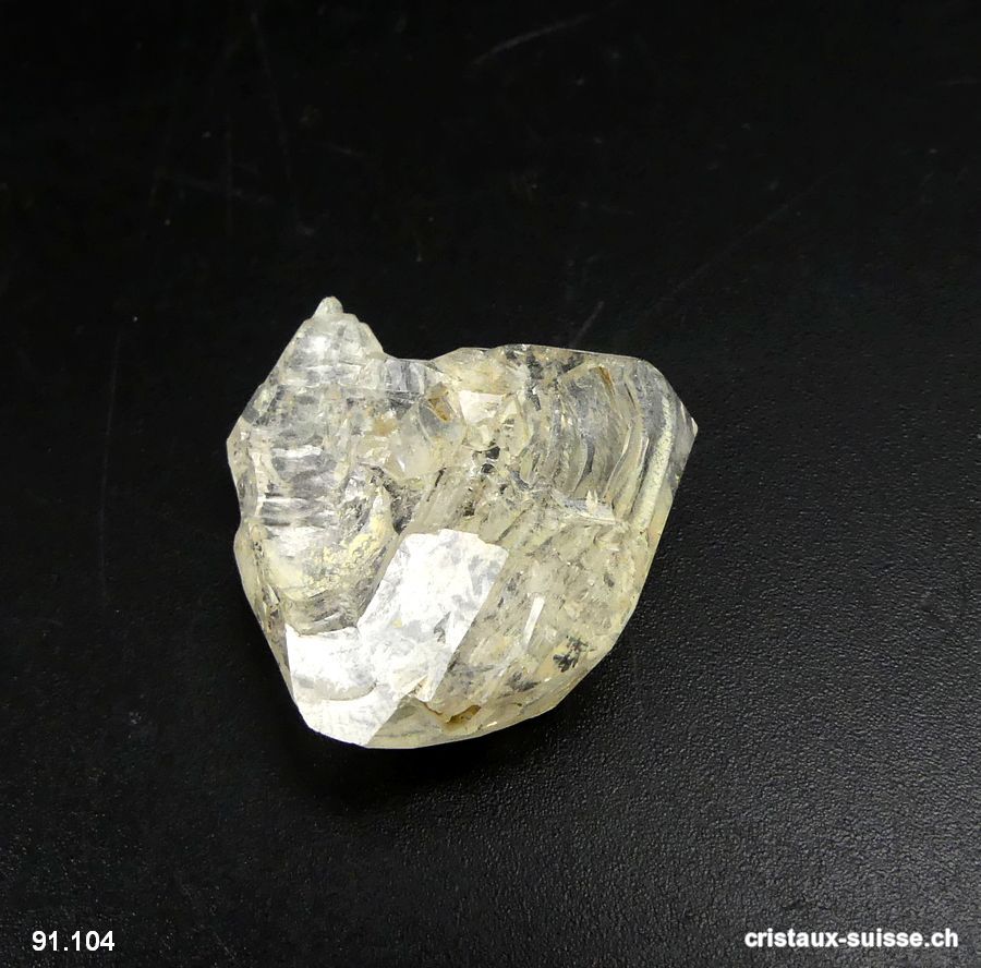 Quartz fenêtre, Suisse - Valais 2,6 x 2,2 x 0,9 cm. Pièce unique