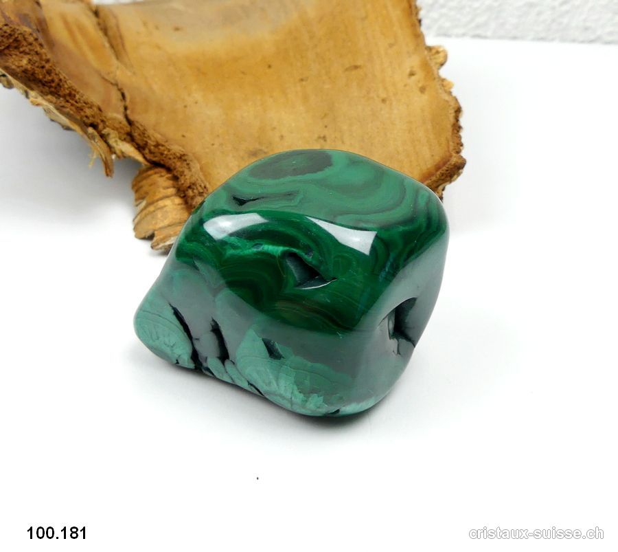 Malachite du Congo. Pièce unique 196 grammes