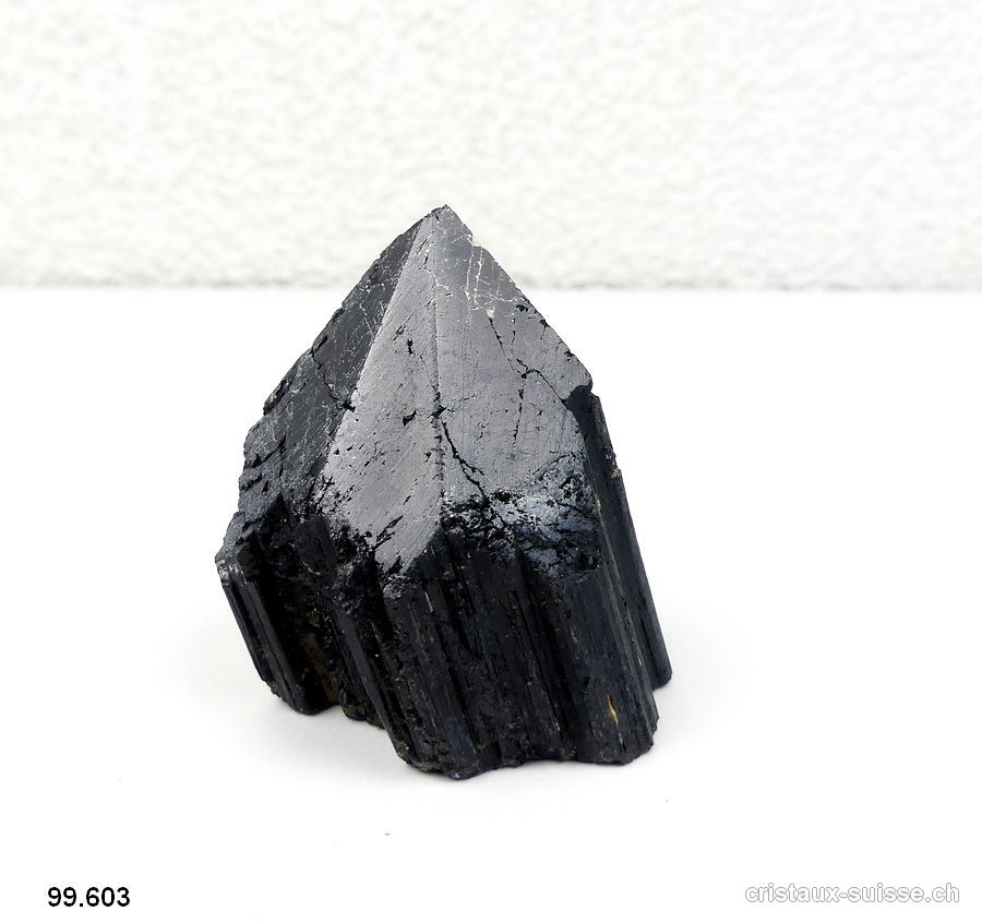 Tourmaline noire pointe polie. Pièce unique. OFFRE SPECIALE