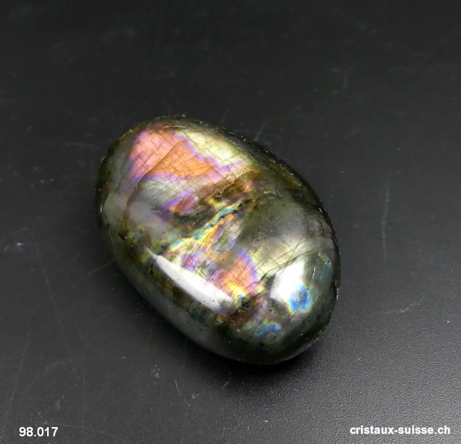 Labradorite-spectrolite polie. Pièce unique 46 gr