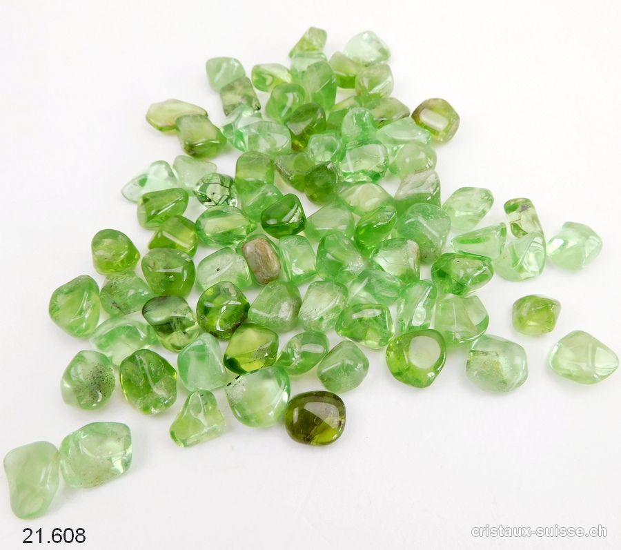 Péridot - Olivine 8 à 11 mm. Offre Spéciale