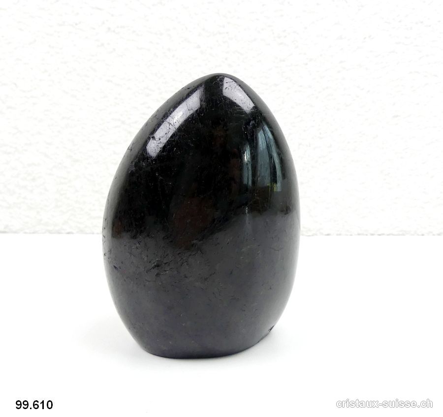 Tourmaline noire polie 10 cm. Pièce unique 665 grammes